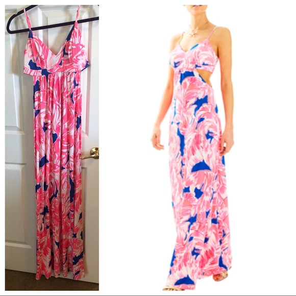 lilly pulitzer linley maxi dress